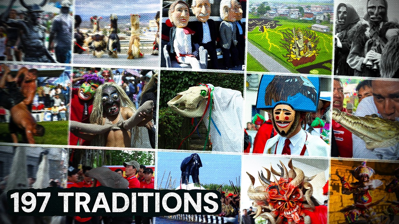 197 TRADITIONS INCROYABLES DANS LE MONDE !