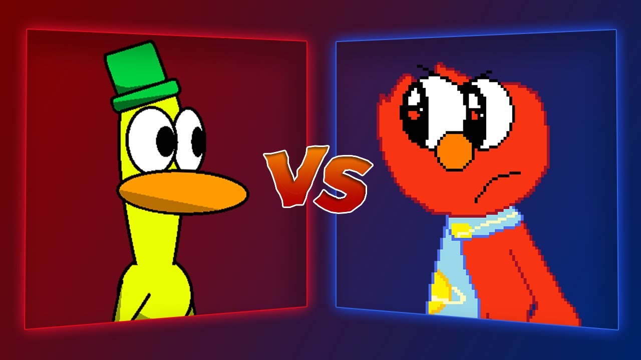 MUGEN Battle - Pato vs Evil Elmo