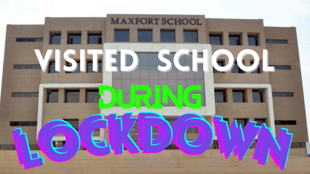 Gurnoor Visiting School During Lockdown | Maxfort School | Mcdonalds | Old School Memories | Rain