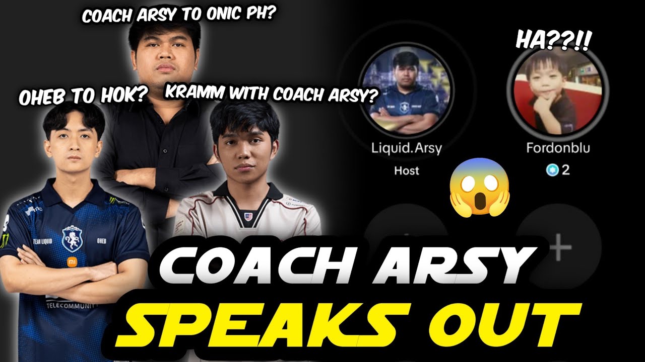 Coach Arsy Finally SPEAKS OUT about Their Loss against Alter Ego and the Transfer Rumors about Oheb!