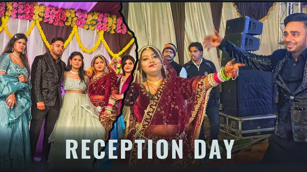 Sister 💖 Reception Day🎉 Vlog | Ready With Me + Family Moments | Nandini boyat vlogs