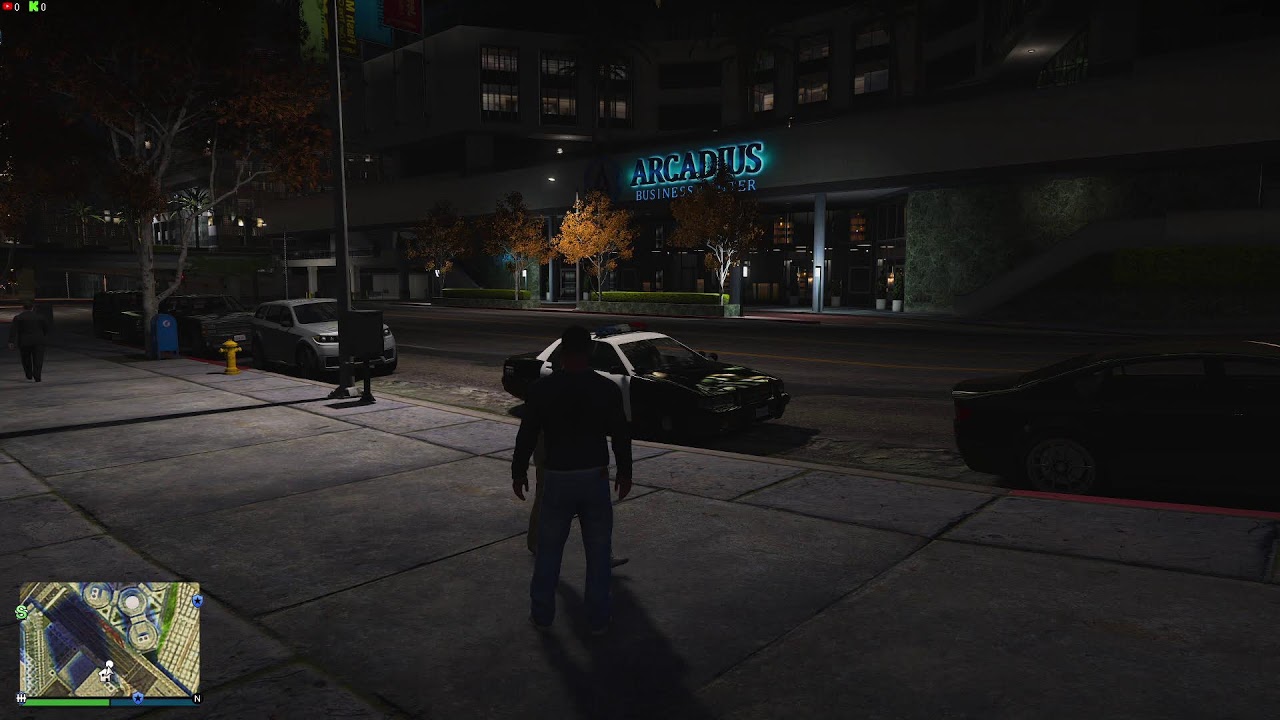 نحاول نشتغل شرطي في GTA5