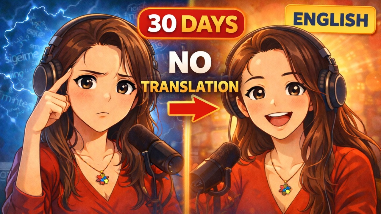 He Stopped Translating in English for 30 Days… Here's What Happened | English Podcast