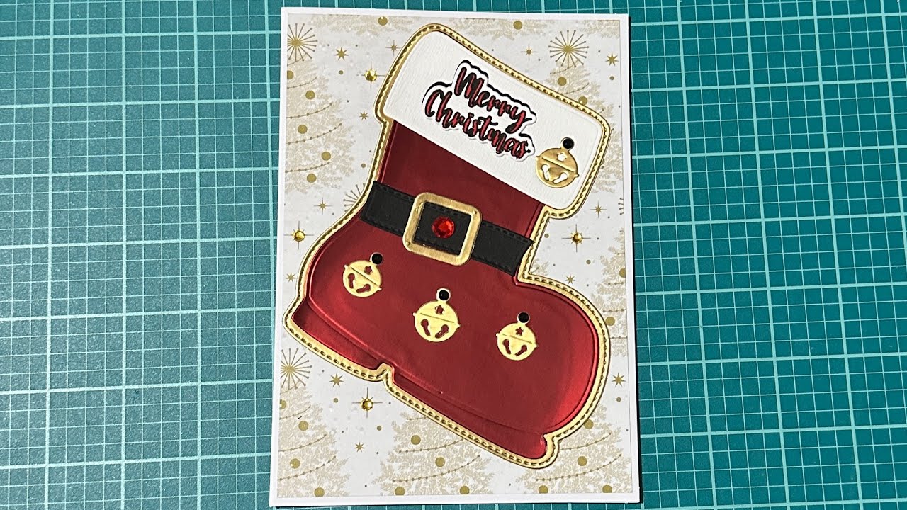 Scrap Diva Designs: November 2024 - Santa Boot Mini Album Die Set