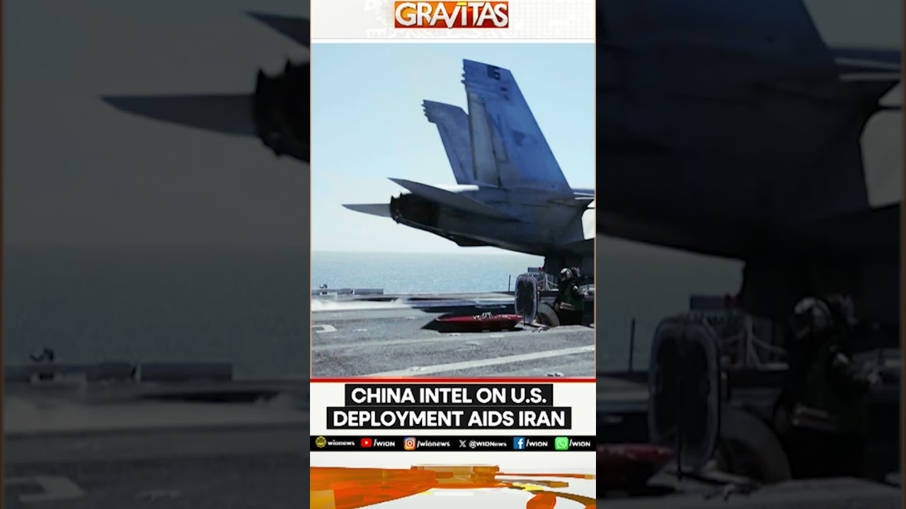 China Intel on US Deployment Aids Iran as Talks Hover Between War & Peace | Gravitas Shorts