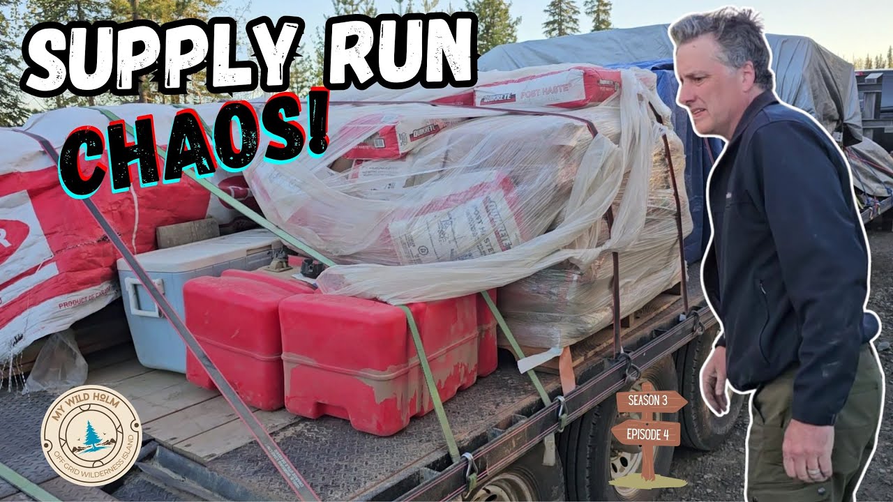 Off Grid Challenge: Supply Run Chaos! | MY WILD HOLM - S3 Ep4