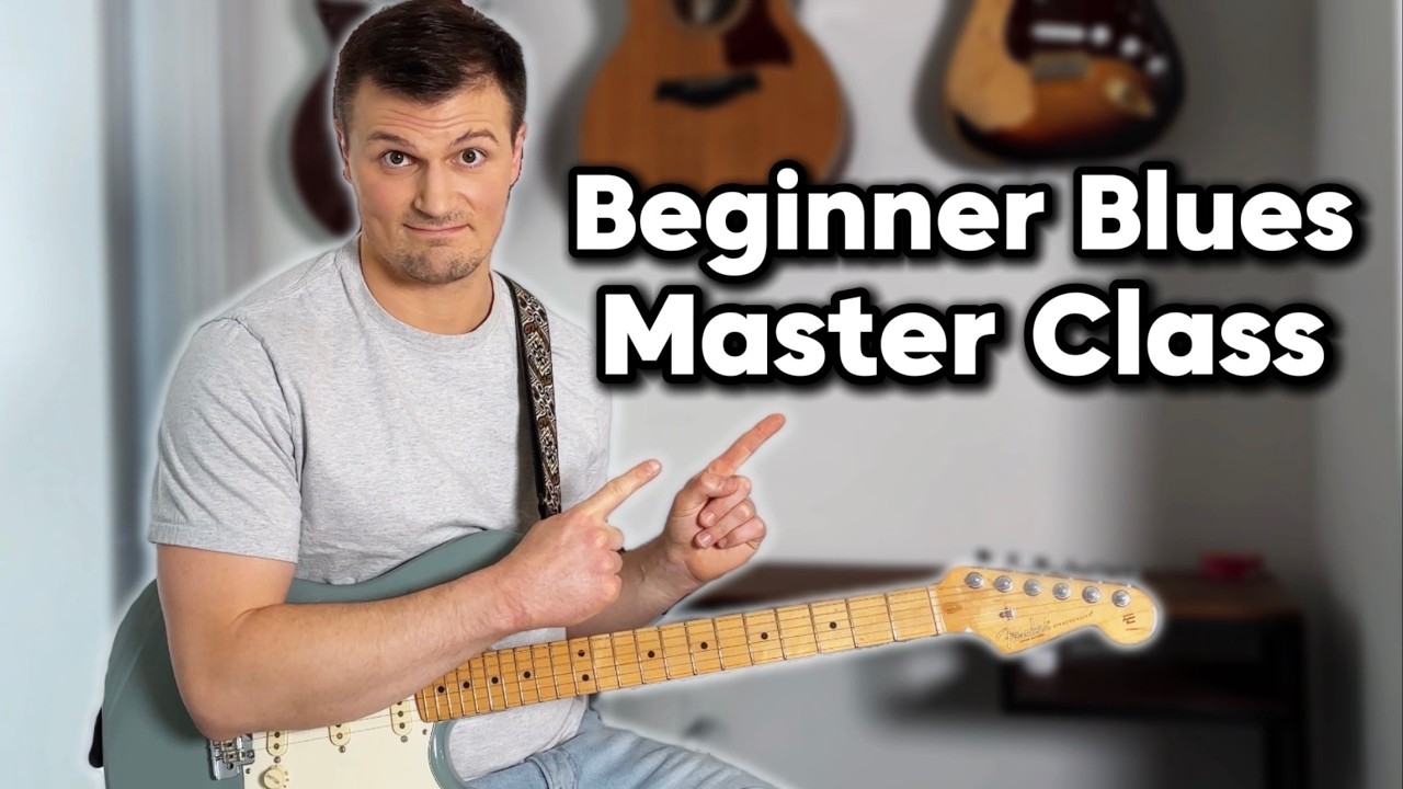 How To Play Blues Guitar (Beginner MasterClass - Chords, Scales, and Soloing Explained)