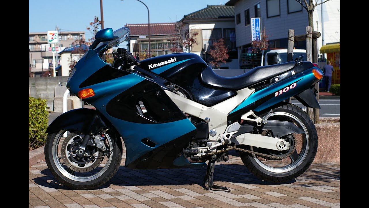 ZZR1100D：扱いやすい世界最速バイク：参考動画