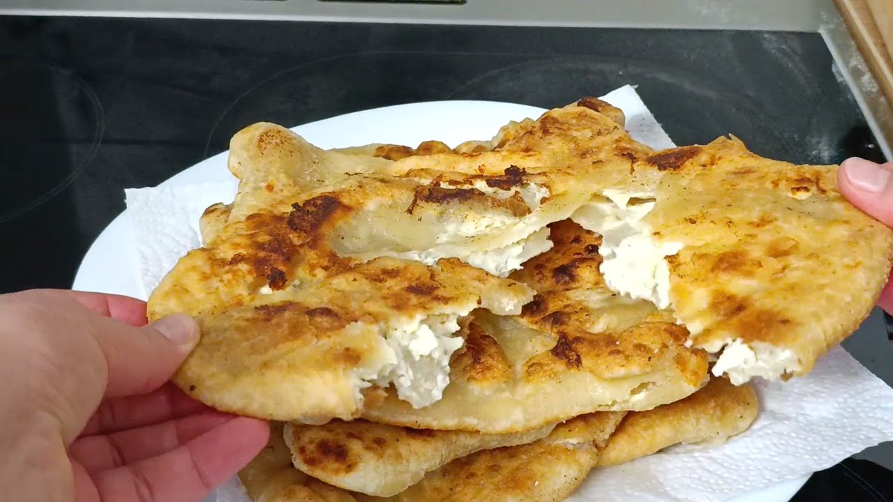 BRZA PITA SA SIROM U TAVI! Recept moje mame! #4k 