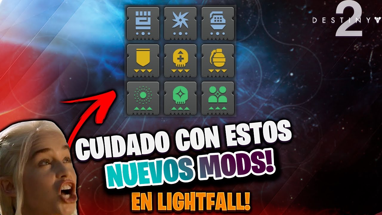 HAZ ESTO con NUEVOS MODS! GUÍA DEFINITIVA MODS LIGHTFALL! DESTINY 2