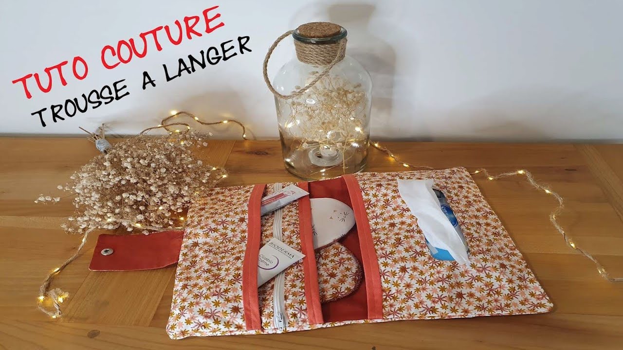 tuto couture trousse à langer