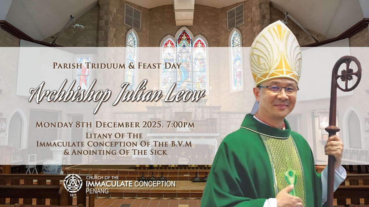 Parish Feast Day Triduum Mass. Monday 8 December 2025