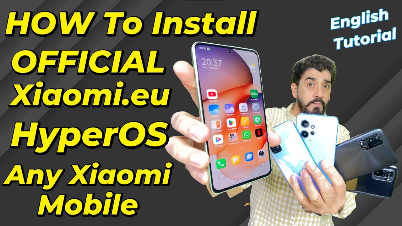 Установите официальную версию Xiaomi.eu HyperOS 2.X.X на мобильные телефоны Xiaomi (на английском...