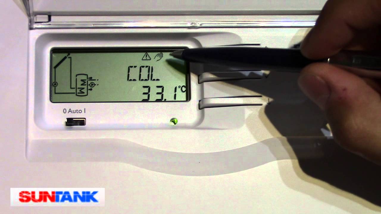 SunTank solar - Timer manual