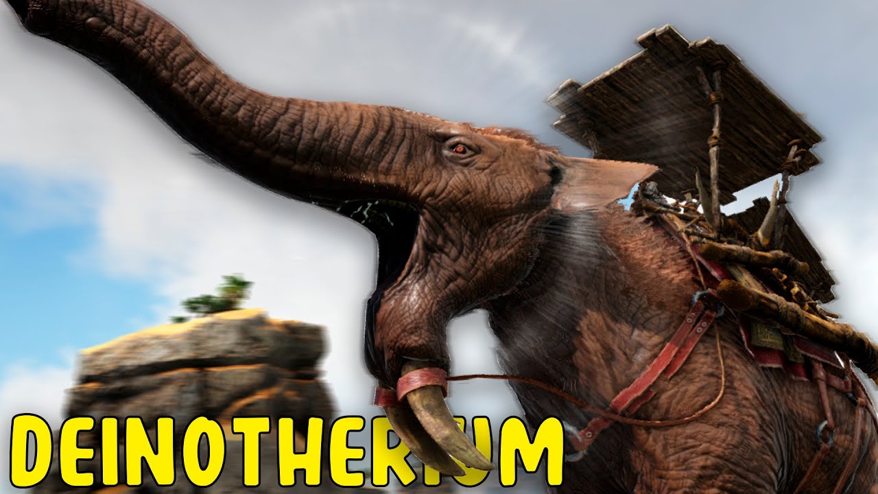 КАК ПРИРУЧИТЬ ДЕЙНОТЕРИЯ И ВСЕ ЕГО СПОСОБНОСТИ (ПК, PS и XBOX) - МОД ARK ADDITIONS