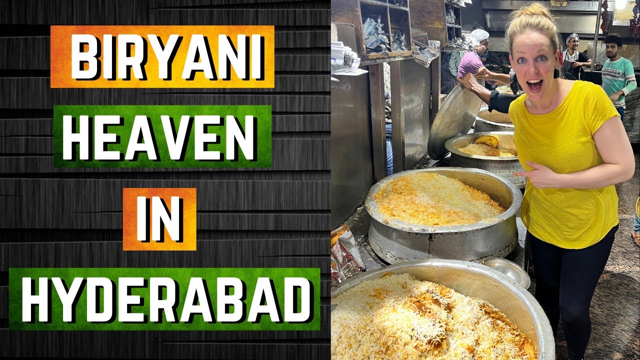 Biryani heaven in Hyderabad 🔥🔥 Hyderabadi food tour 🔥🔥 Indian food reaction
