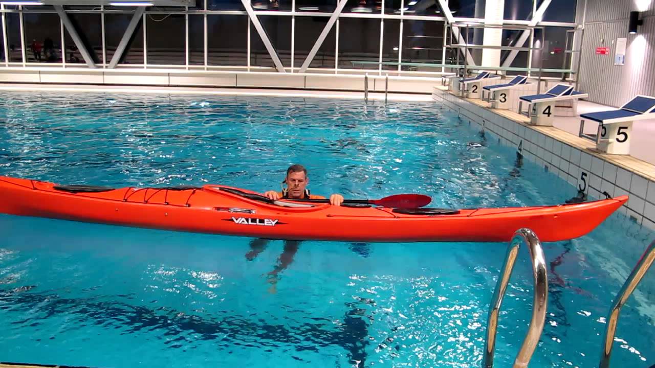 Kayak - Self Rescue Techniques - Egenredninger