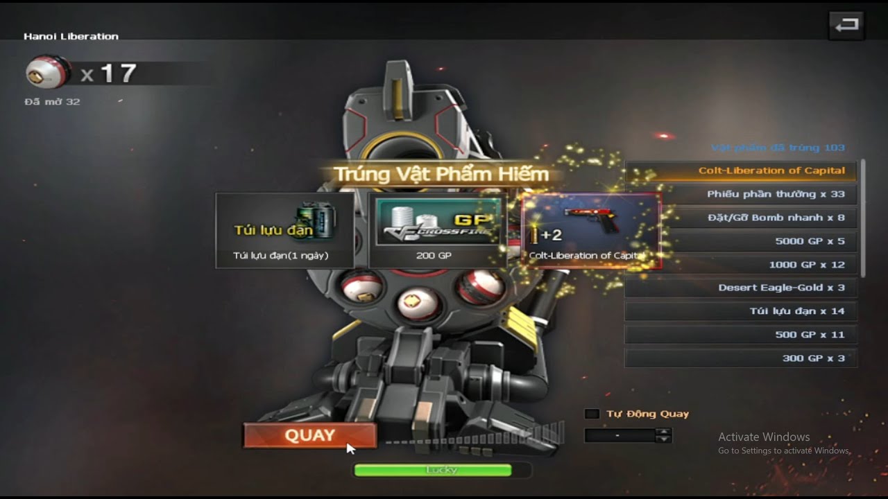 CFVN -  Quay Review Lục Colt Liberation of Capital
