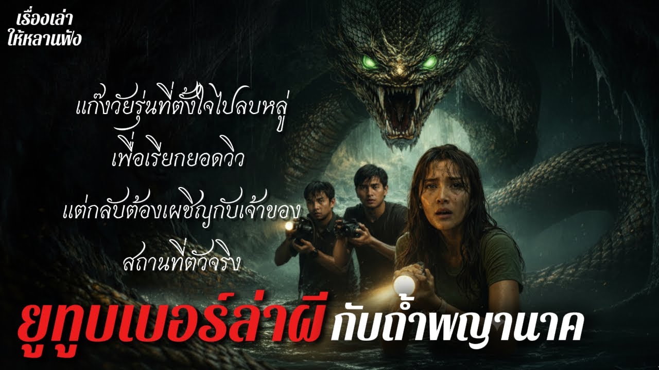 ถ้ำพญานาค แก๊งวัยรุ่นที่ตั้งใจไปลบหลู่เพื่อเรียกยอดวิว แต่กลับต้องเผชิญกับเจ้าของสถานที่ตัวจริง