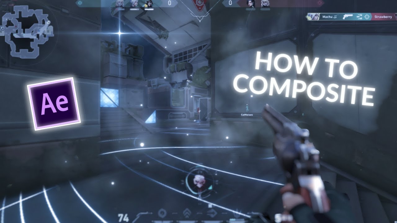 How to Composite in Adobe After Effects (VALORANT TUTORIAL)