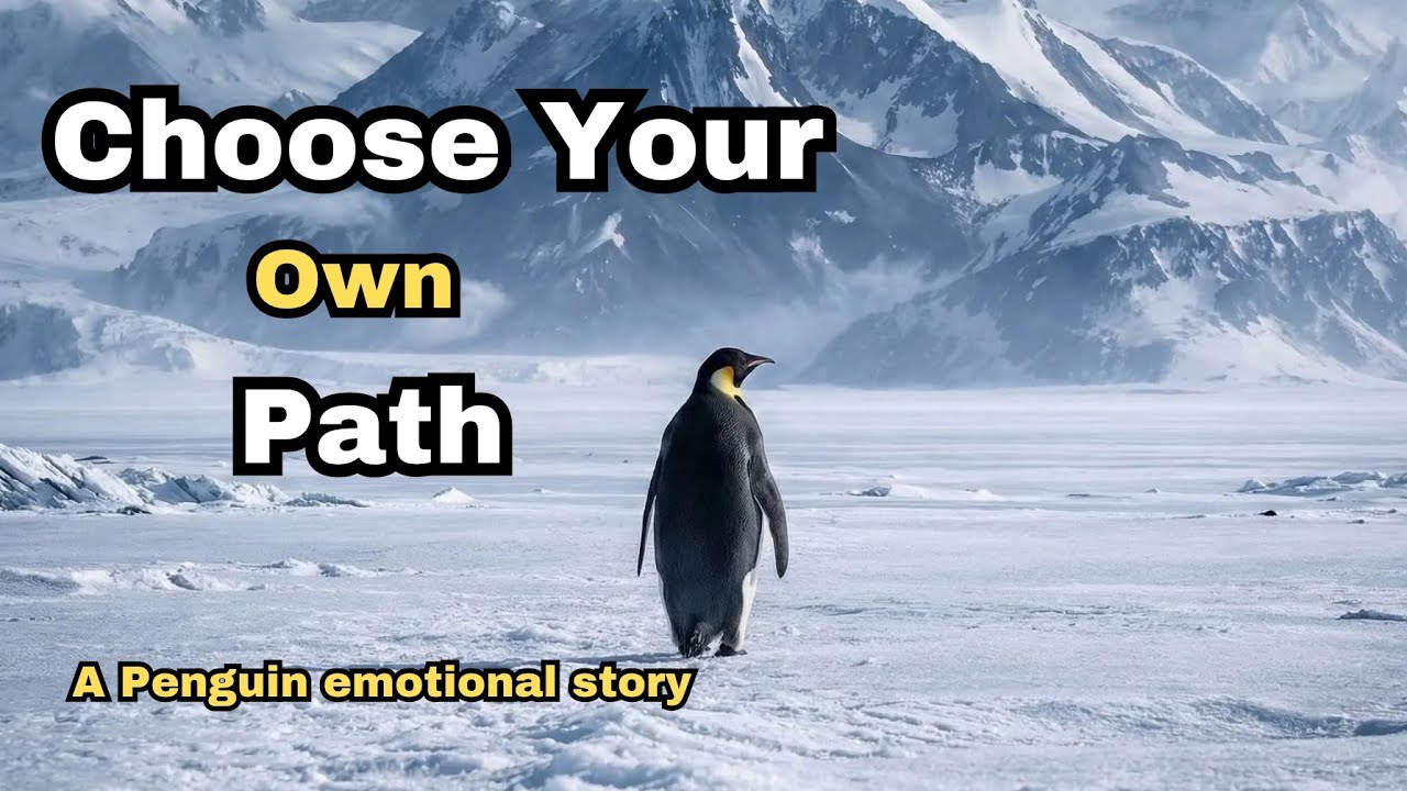 Choose Your Own Path | A Penguin Emotional story| Motivational Story in English_ Learn English 