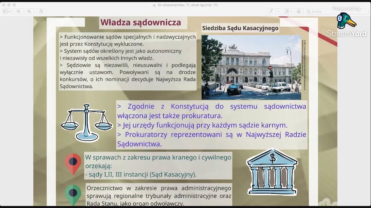 WOS. System polityczny i struktura terytorialna Republiki Włoskiej
