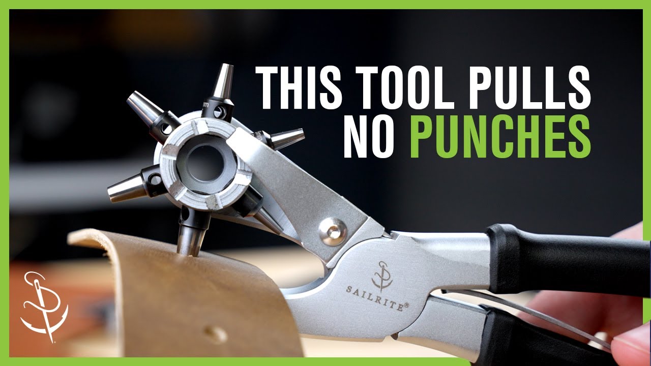 The Best Hole Punch You'll Ever Own &mdash; Sailrite&reg; Professional Rotary Hole Punch