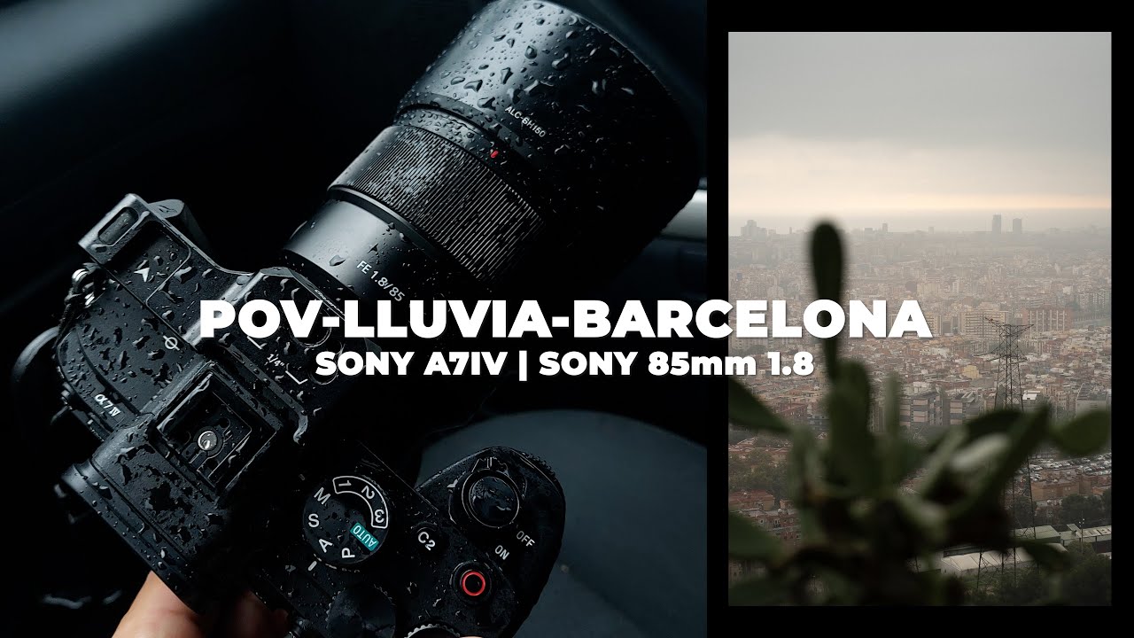 POV| Fotografía de Barcelona bajo la Lluvia: Sony a7IV + 85mm