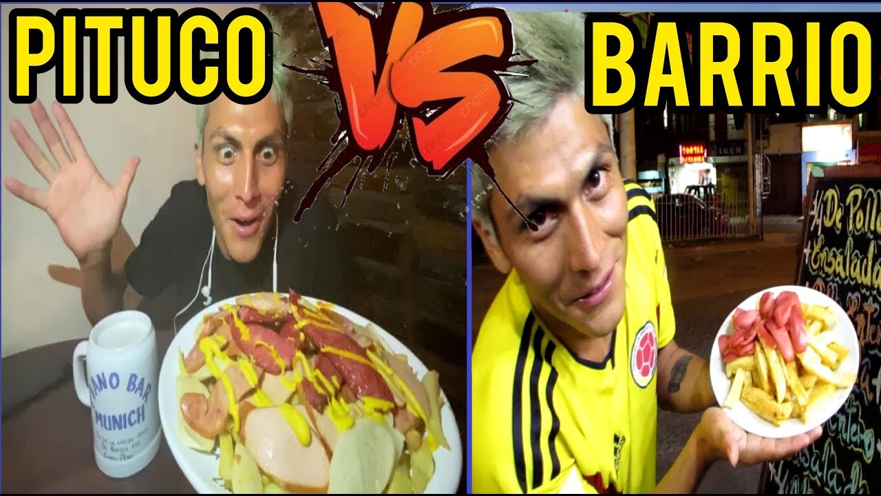 SALCHIPAPA DE BARRIO VS ZONA PITUCA