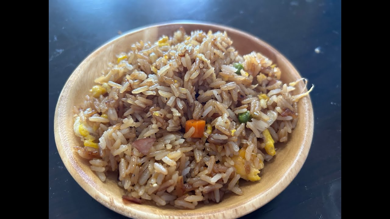 Que Cocino hoy ? Arroz frito ,o Arroz Chino con Jamon