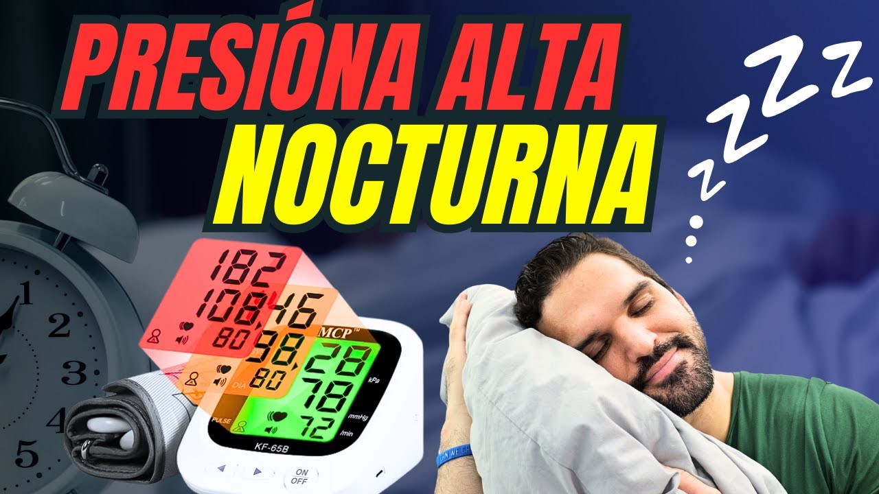 🔴 Hipertensión NOCTURNA: Riesgos ocultos y cómo SABERLO✅