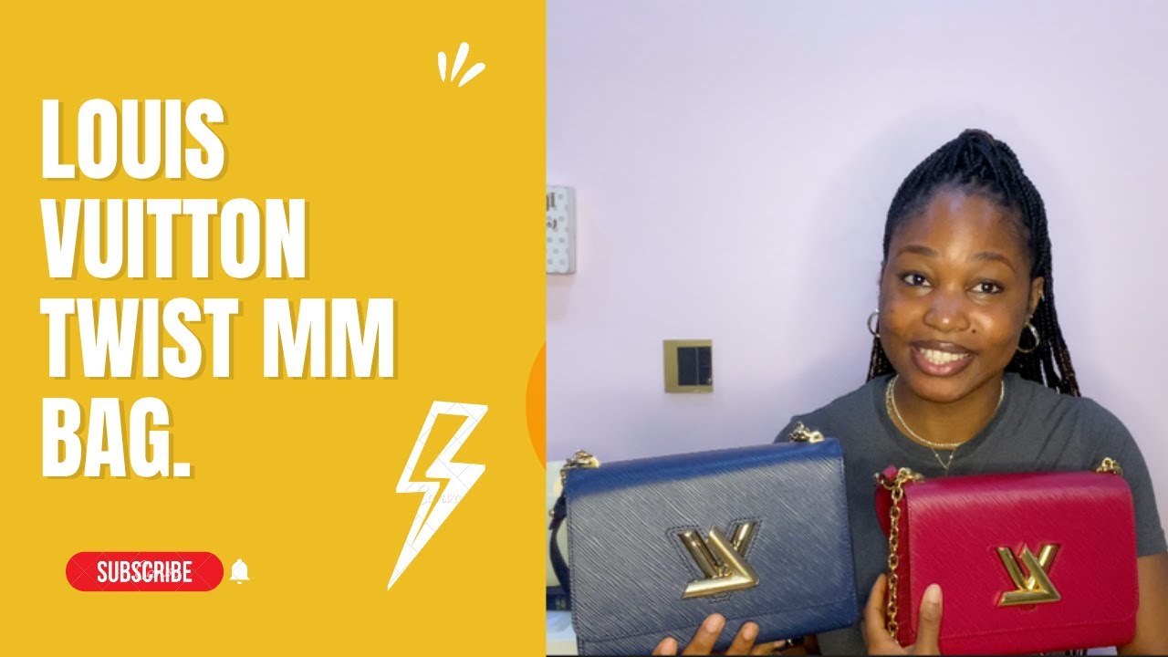 Luxury brand review: Louis Vuitton twist MM Bag.
