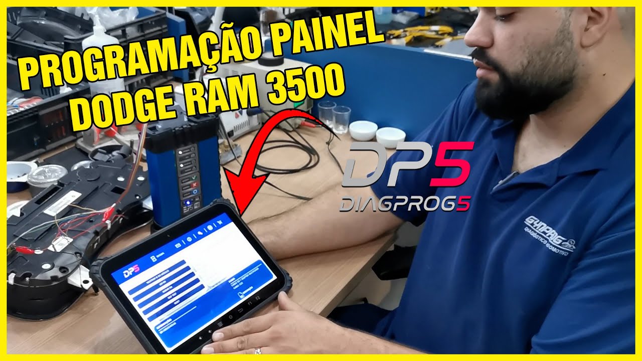 PROGRAMAÇÃO PAINEL DE INSTRUMENTOS - DODGE RAM 3500 2022 (DIAGPROG5) (DP5)