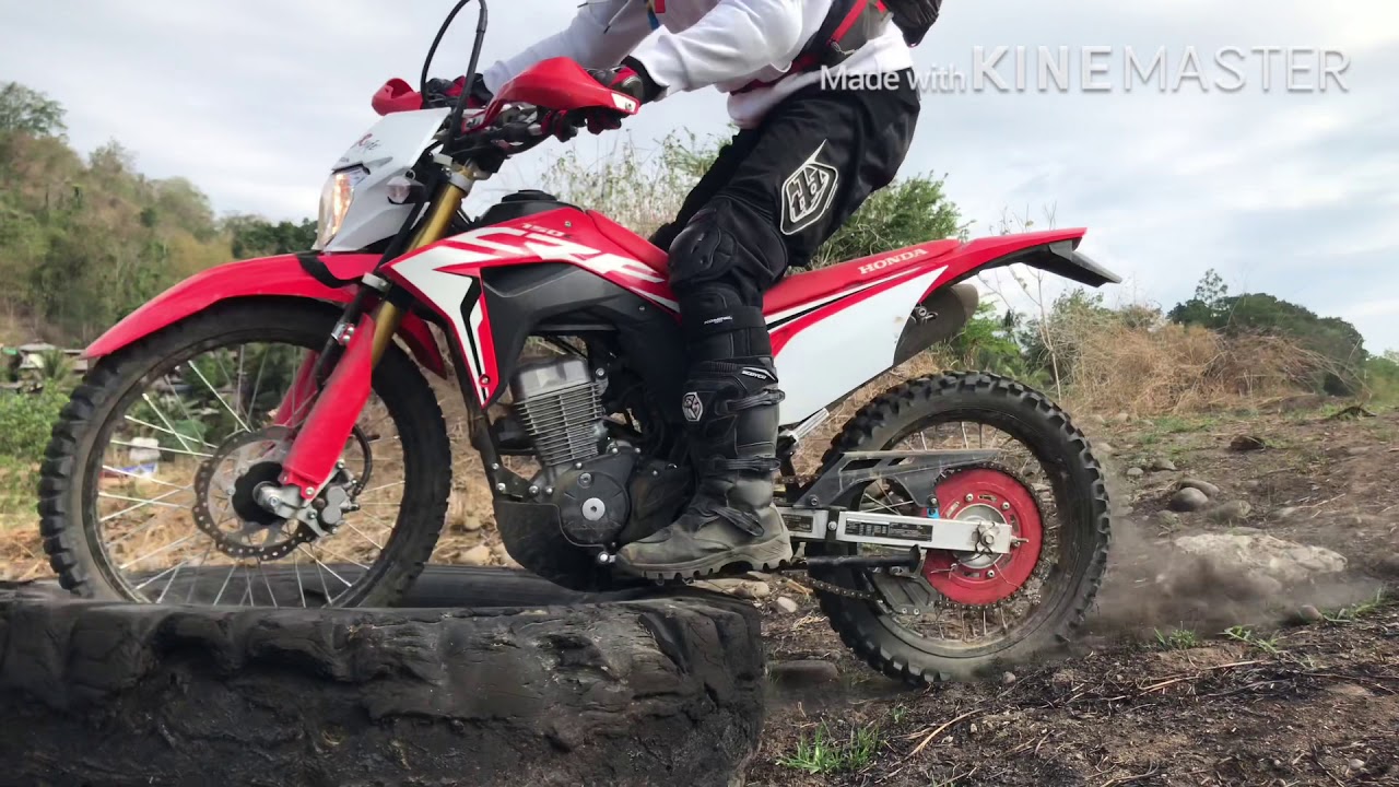 Lower your Honda CRF150L seat height for FREE!