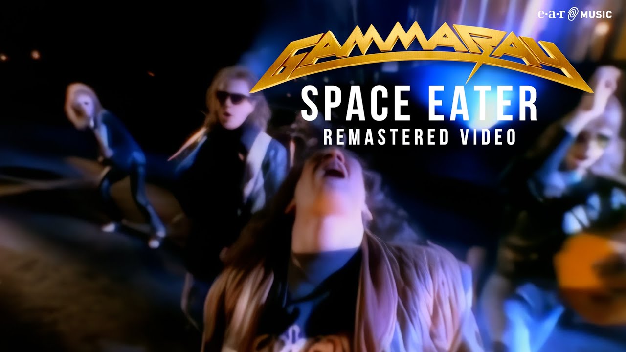 GAMMA RAY 'Space Eater' - Official Remastered Video