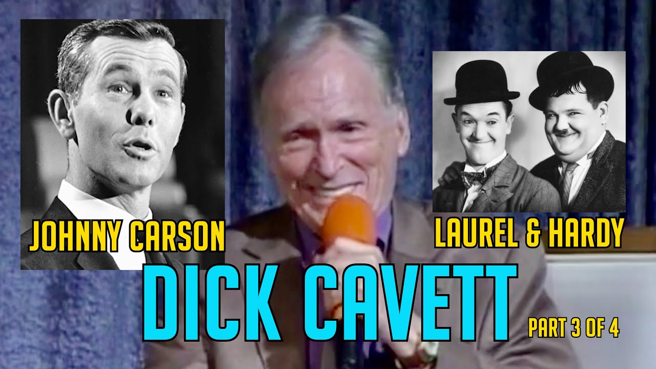 DICK CAVETT reveals the Real Stan Laurel and Johnny Carson! HMP CELEBRITY SHOWCASE Pt 3 or 4