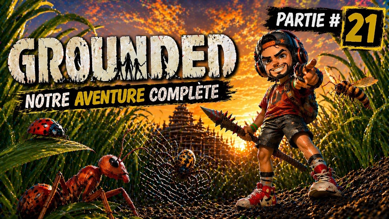 🎮GROUNDED PARTIE 202🎮 !ROUE #Qc #goingrogue #roguesociety