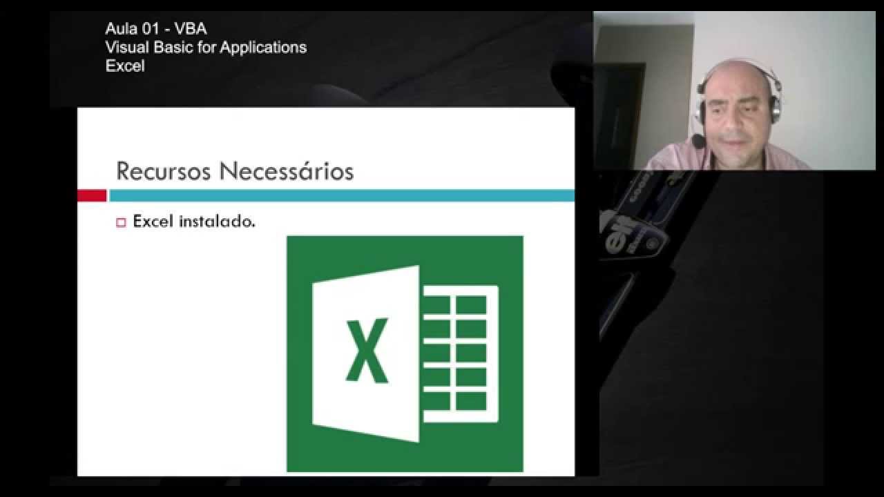 Aula 01 - VBA - Introdu&ccedil;&atilde;o ao ambiente VBA