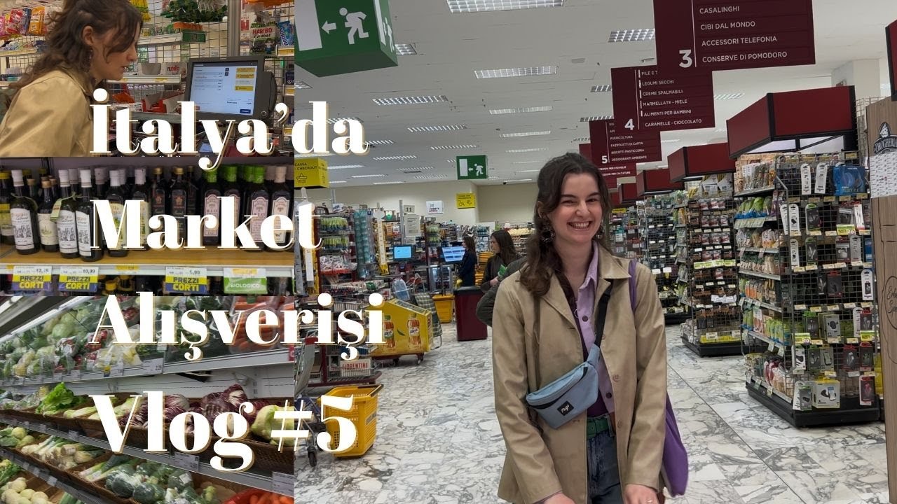 🇮🇹 Milano’da Esselunga MARKET ALIŞVERİŞİ | Sadece 11 Euro’ya Neler Aldım?  🛒