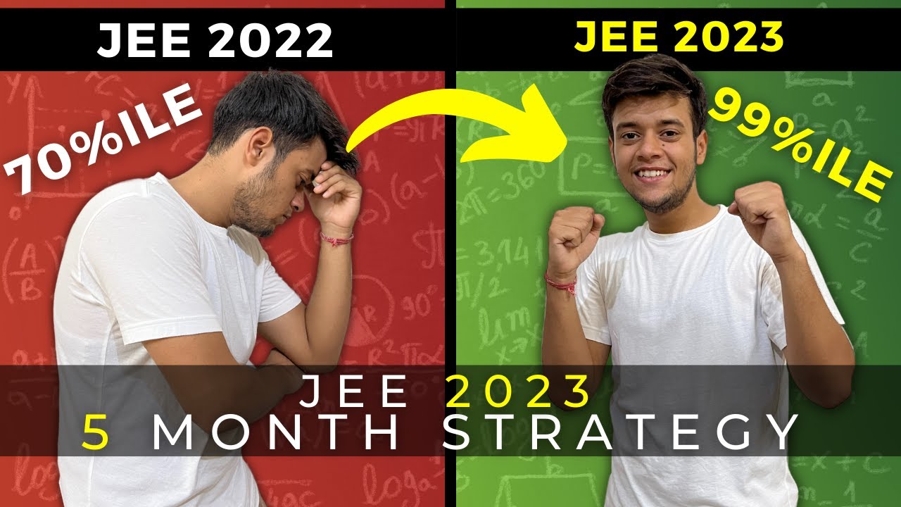 5 Month Dropper Strategy for JEE 2023🔥 || How to clear JEE Main in 5 months? #jee2023 #jee