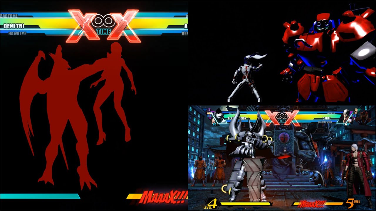 Ultimate Marvel vs Capcom 3 Community Edition Jin Saotome and Blade of Scion Hyper Moves