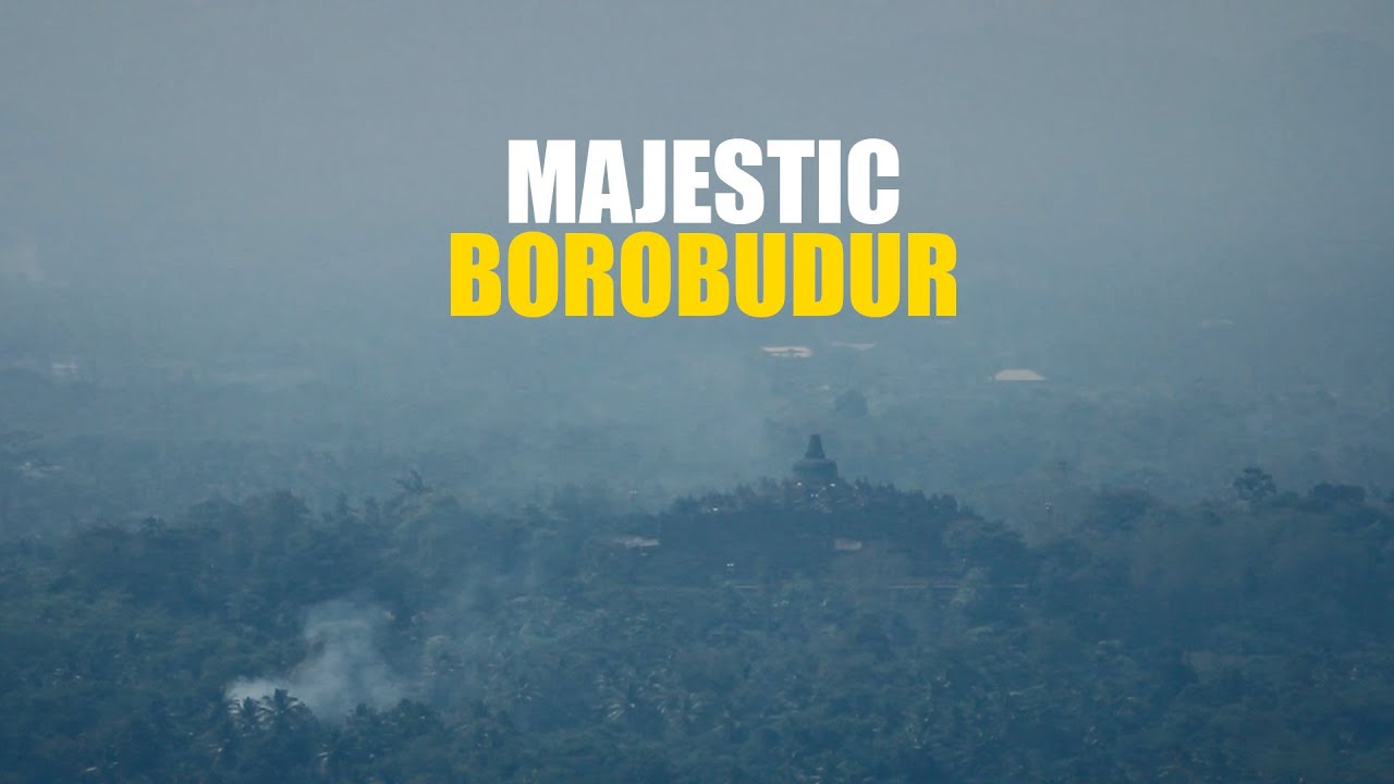 Masjestic Candi Borobudur From Punthuk Setumbu
