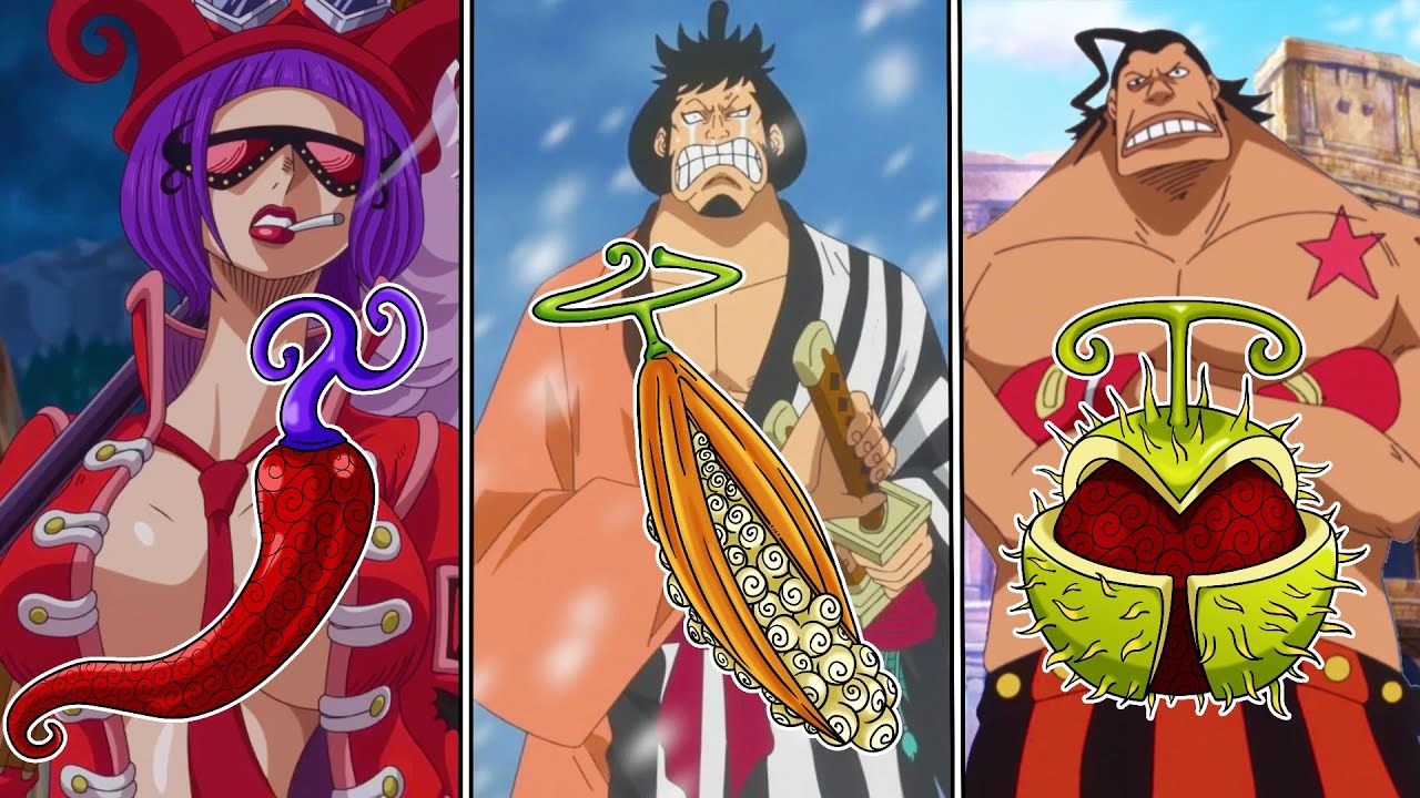 Les 20 PIRES FRUITS DU DÉMON dans ONE PIECE