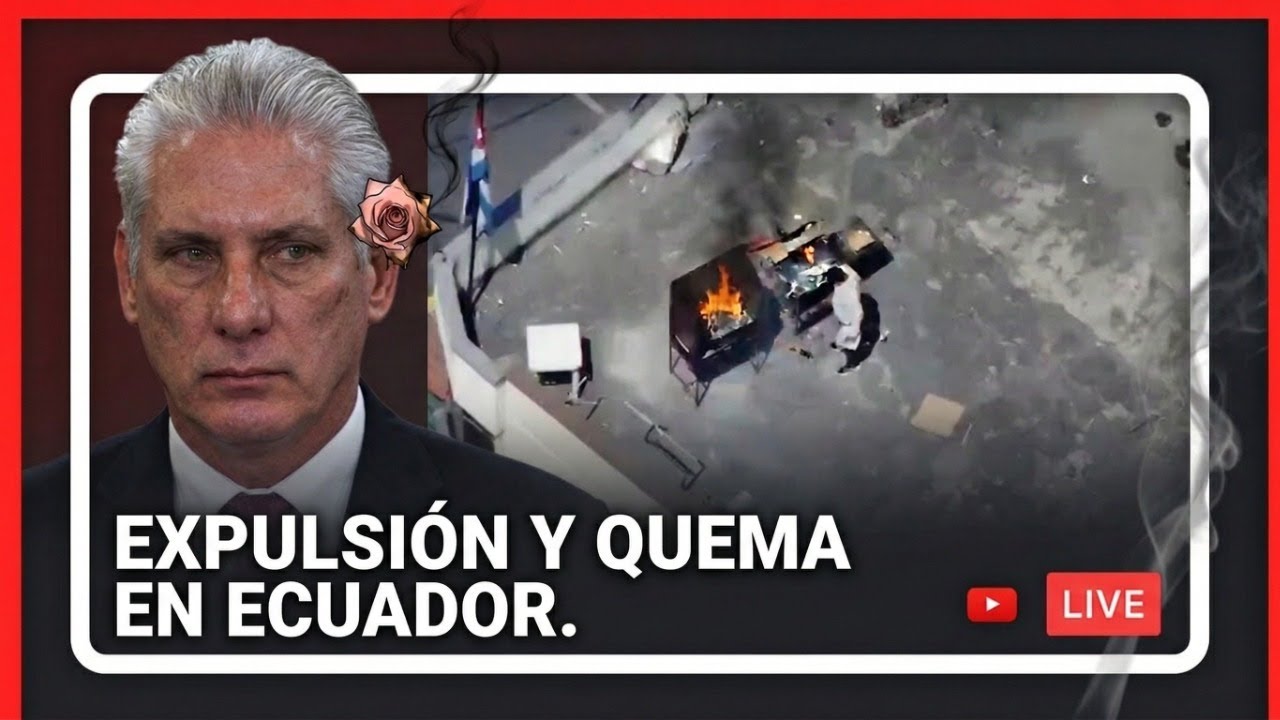 Funcionarios del PCC Pierden  BASE de OPERACIONES en Ecuador➡️Expulsión masiva de la TIRANÍA