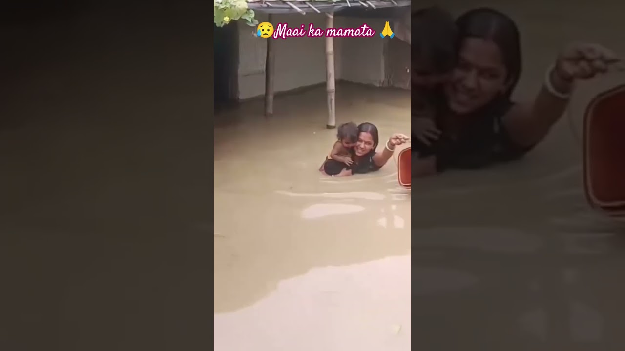 #bihar #koshi #baadh #2024 #flood #maa  #india #shorts #ganga #river #viralvideo #mai #love #weather