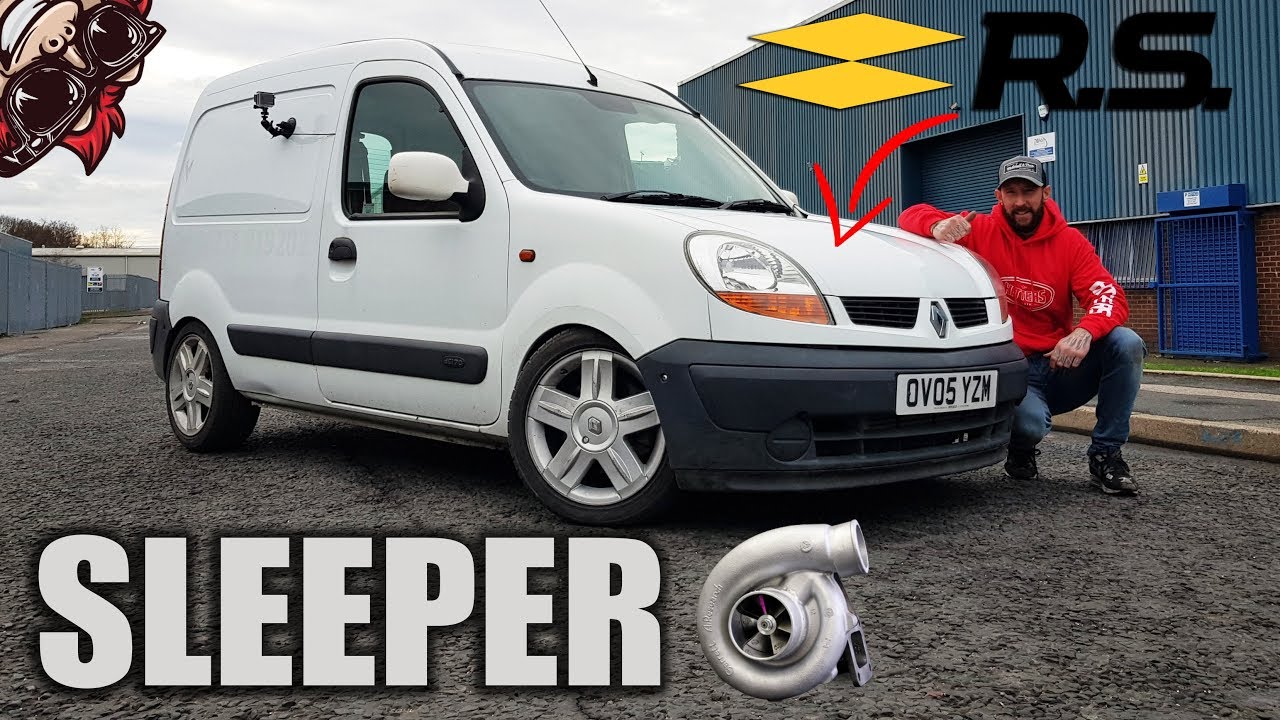 🐒 БЕЗУМНЫЙ ТУРБО-ФУРГОН РАЗРЫВАЕТ УЛИЦЫ! KANGOO 225 MEGANE SWAP