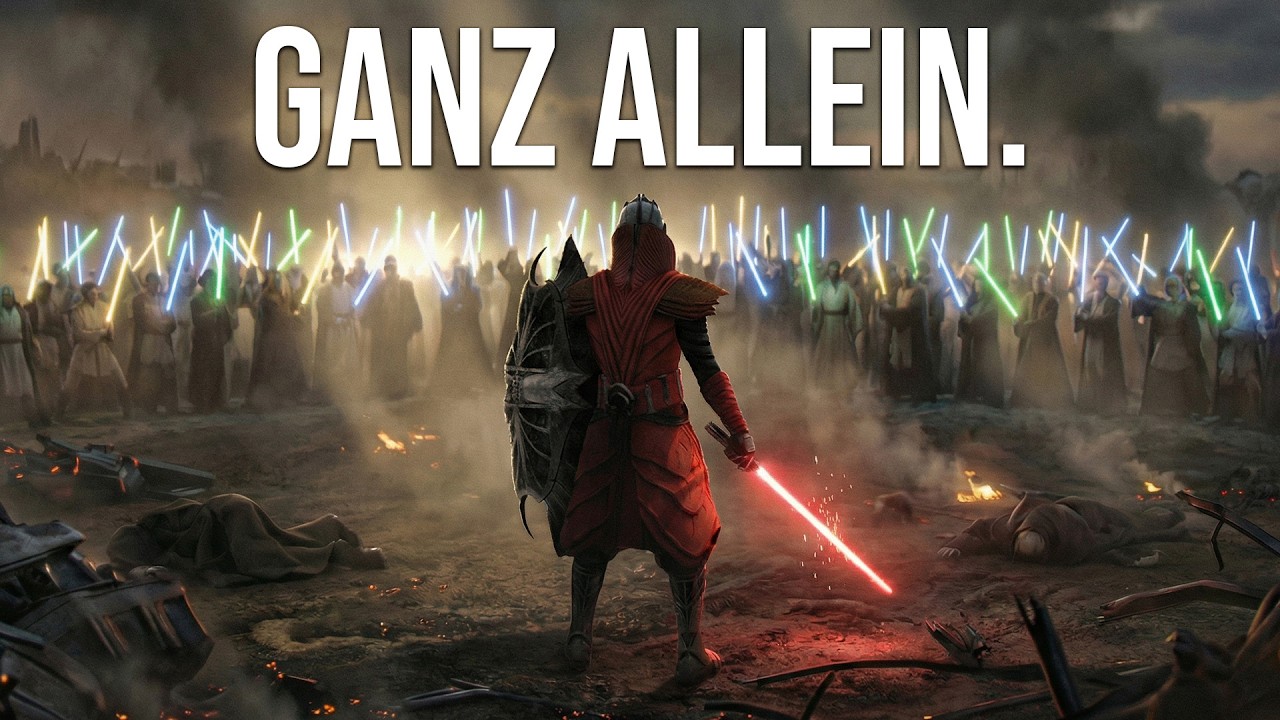 Der einzige Sith, der sich dem gesamten Jedi-Rat allein stellte