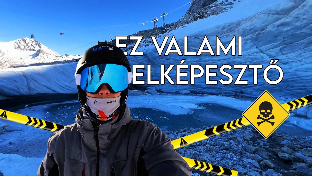 TALÁLTUNK EGY JÉG KRÁTERT A HINTERTUXER GLECCSEREN!! |HINTERTUX2024