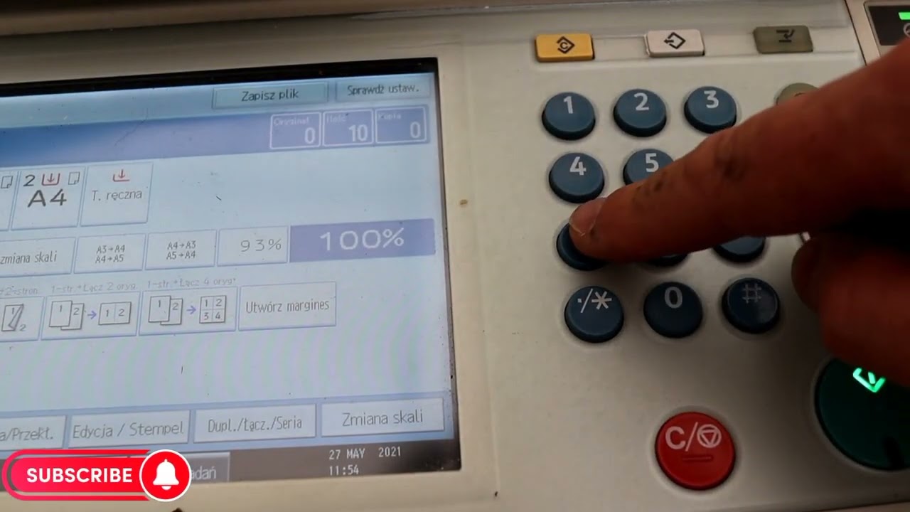 HOW TO RESET RICOH ERROR CODE SC.