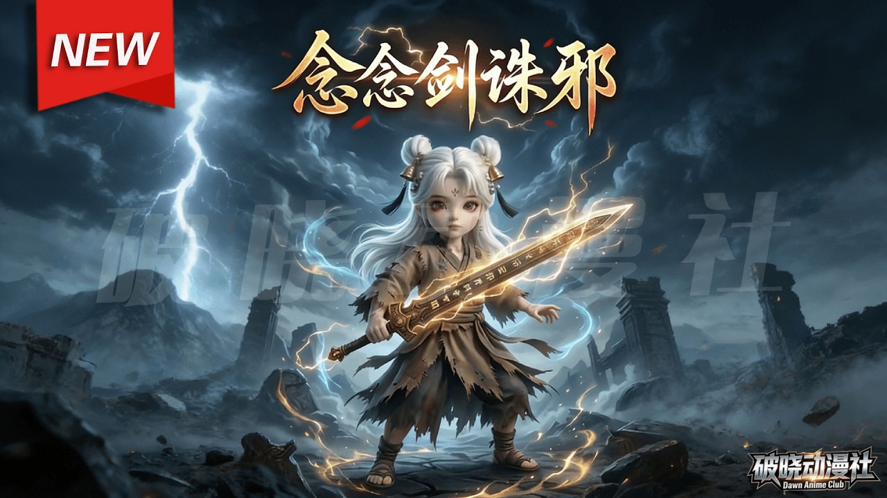 MULTISUB📢新番上线《念念剑诛邪》第1~23集丨先天混沌双体的奶娃一路斩妖除邪，渡尽凡缘，正式踏上修仙大道！#漫剧 #破晓动漫社
